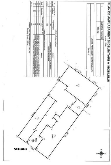 Teren Construcții intravilan de 363 mp, în Domenii