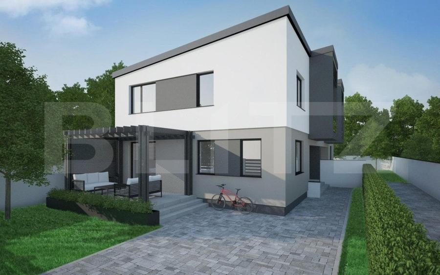 Duplex cu 4 camere cu Teren 250 Mp în Cetate