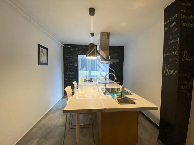 Apartament cu 2 camere decomandat, mobilat în Lunei