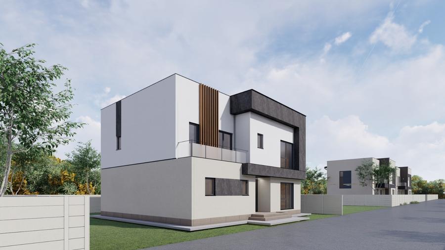 Casă individuală cu 5 camere cu Canalizare în Exterior Nord