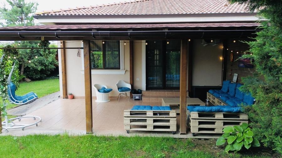 Casă individuală cu 3 camere cu Canalizare în Moșnița Nouă