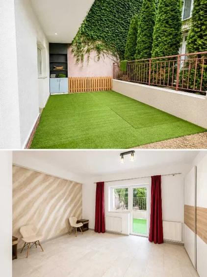 Apartament cu 2 camere decomandat, mobilat în Florești