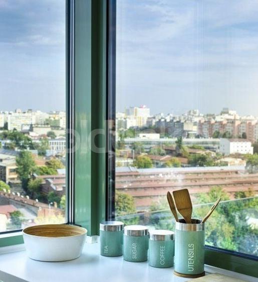 Apartament cu 2 camere decomandat, mobilat în Barbu Văcărescu