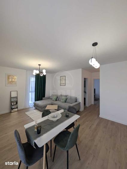 Apartament cu 2 camere semidecomandat în Florești