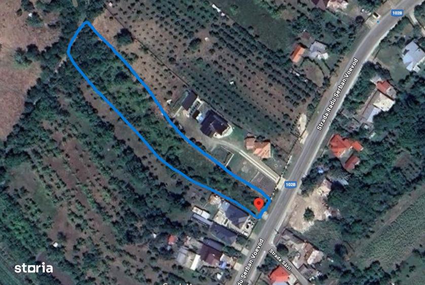 Teren de 1898 mp, în Drajna