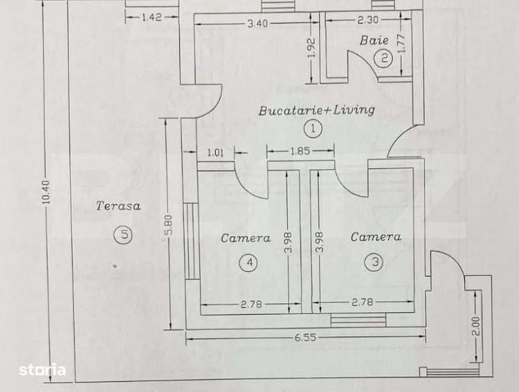 Apartament 3 camere | 45 mp | Terasa si 2 Parcari Incluse - 10