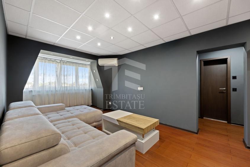 Apartament cu 2 camere semidecomandat, mobilat în Șagului