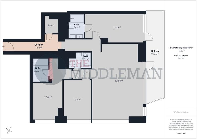 Apartament 4 camere One Lake Club I - 18