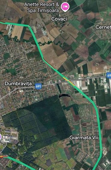 Teren agricol intravilan de 1823 mp, în Dumbrăvița