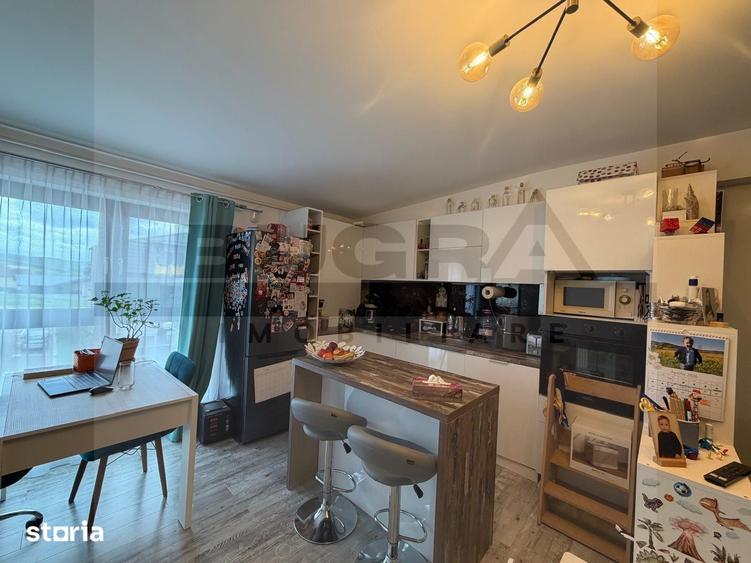 Apartament cu 2 camere, mobilat în Apahida