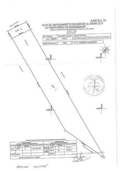 Teren Construcții intravilan de 43129 mp, în Central