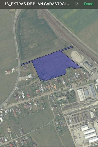 Teren de 30700 mp, în Florești