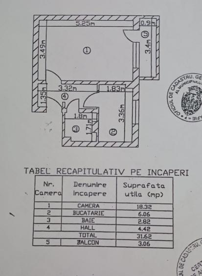 Garsonieră decomandată în Berceni