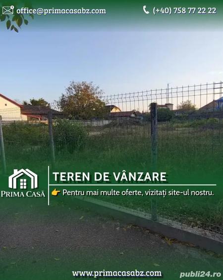 Teren de 2000 mp, în Marghiloman