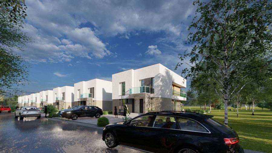 Casă individuală cu 5 camere cu Teren 750 Mp în Corbeanca