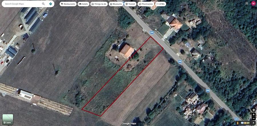 Teren de 2483 mp, în Bunești