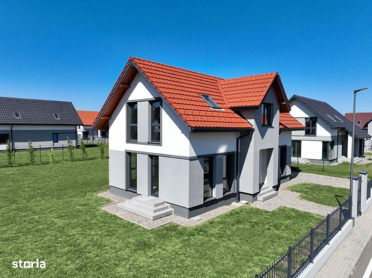 Casa noua de vanzare | 4 camere | 189.90 mp | teren 800 mp - 3