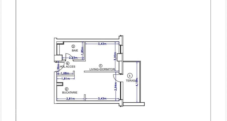 Studio dublu, mobilat, Pipera, perfect pentru investitori - 3