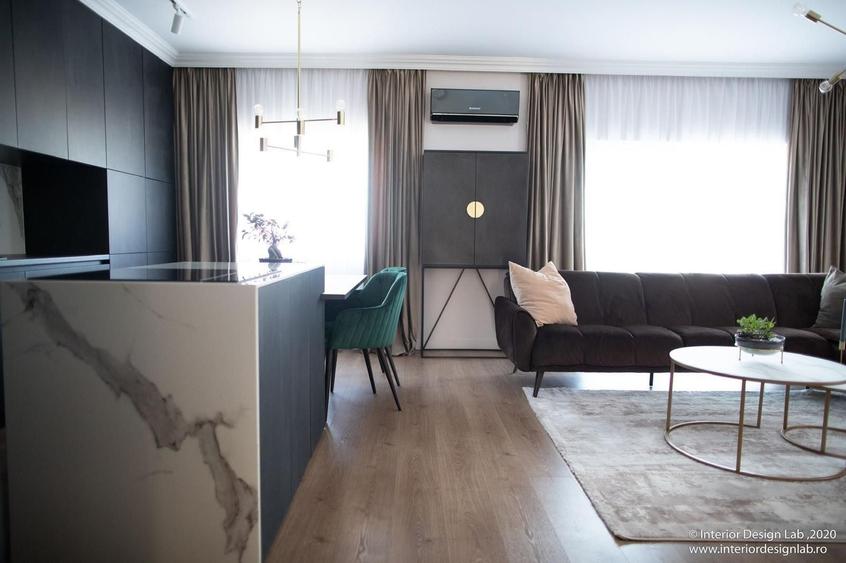 Apartament cu 3 camere semidecomandat, mobilat în Andrei Mureșanu