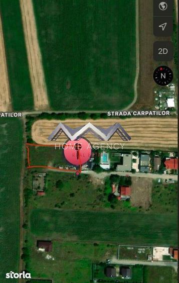 Teren de 2150 mp, în Central