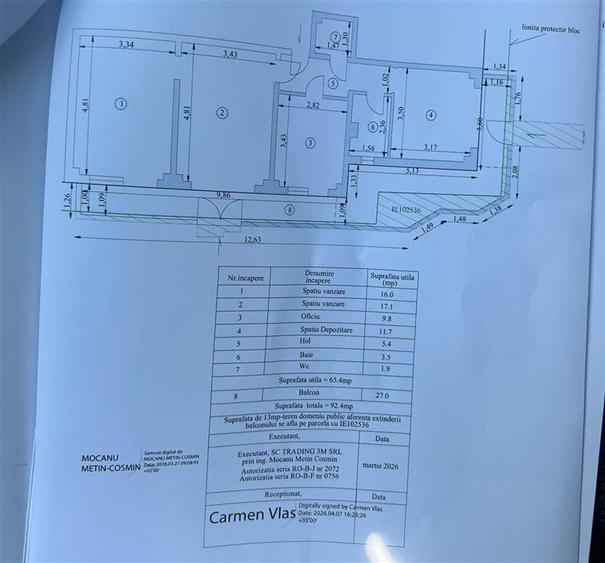 Spațiu comercial, de 92 mp, în Obor