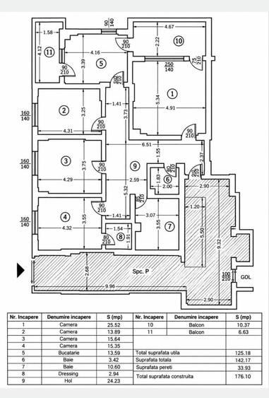 Apartament cu 4 camere decomandat în Prelungirea Ghencea
