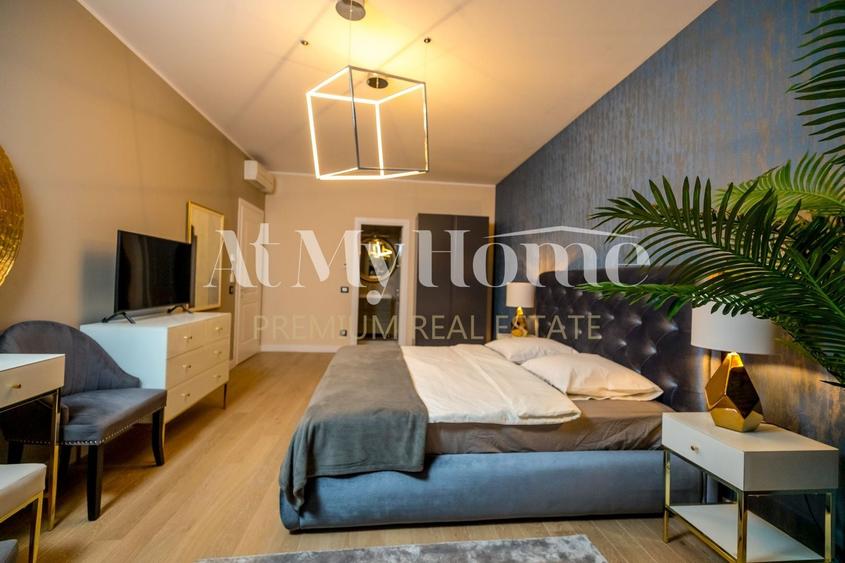 Apartament cu 4 camere decomandat, mobilat în Herăstrău