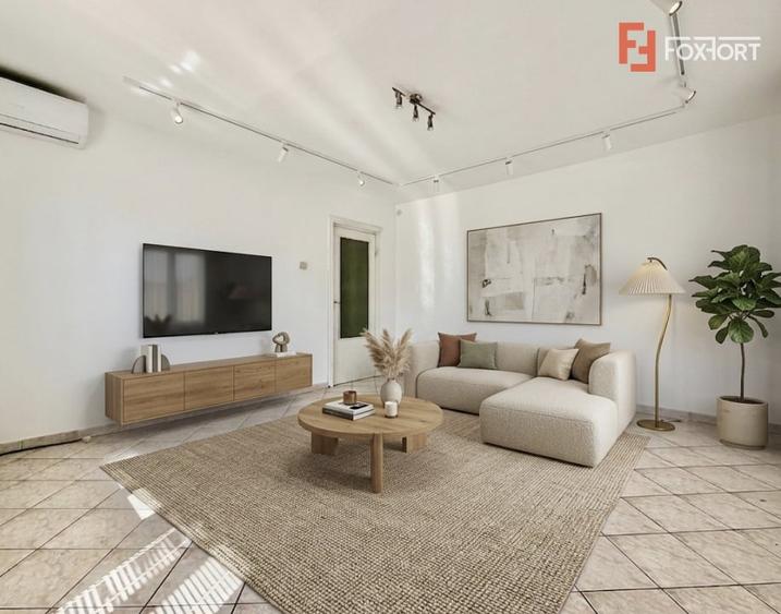 Apartament cu 2 camere semidecomandat în Șagului