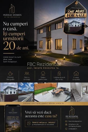 Vand casa intr-un ansamblu nou