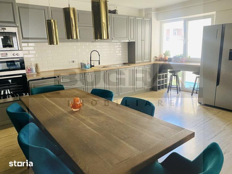 Apartament cu 4 camere, mobilat în Borhanci