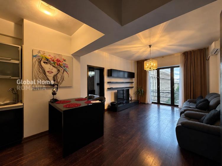 Apartament cu 2 camere semidecomandat, mobilat în Universitate
