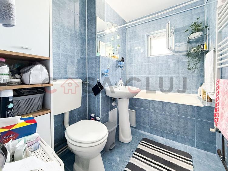 Apartament cu 2 camere semidecomandat, mobilat în Mănăștur