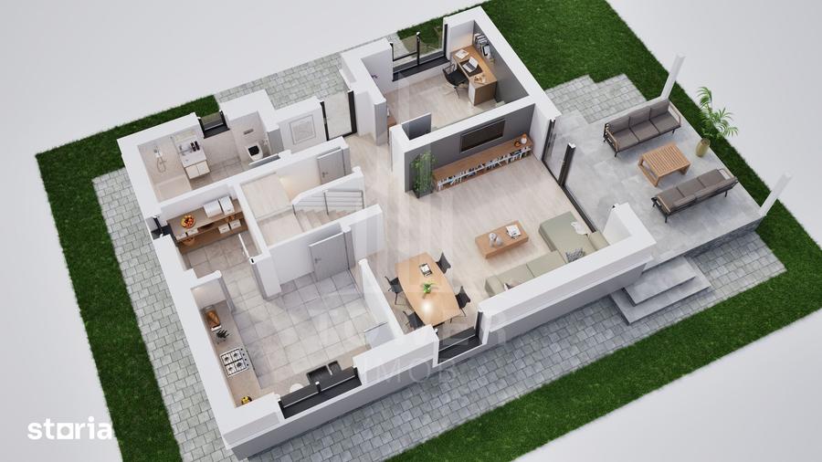 Casa single de vanzare intr-un complex reziden?ial nou | Comision 0% - 14