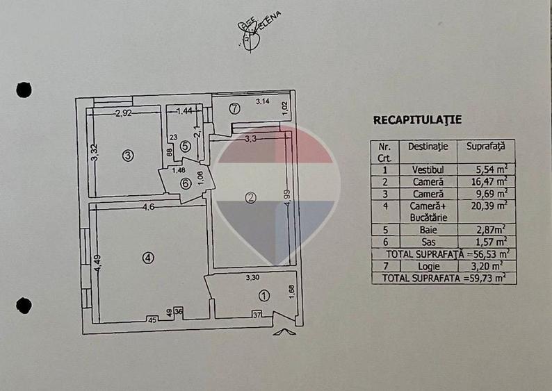 Apartament cu 3 camere semidecomandat, mobilat în Drumul Taberei