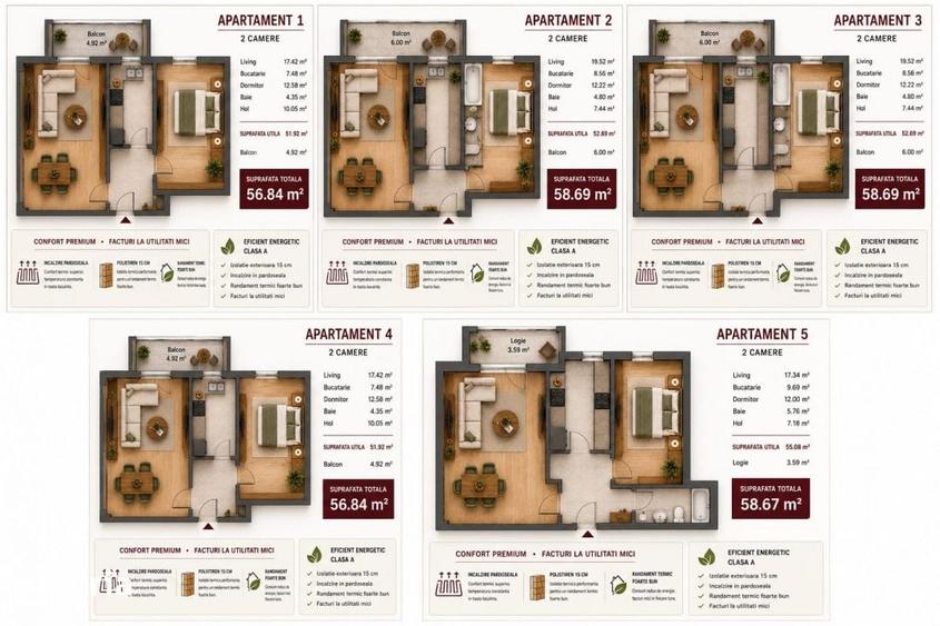 Apartament cu 2 camere în Central — fotografia 1
