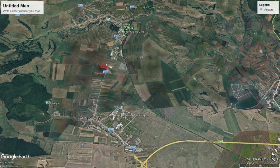 Teren Construcții intravilan de 7000 mp, în Șura Mică