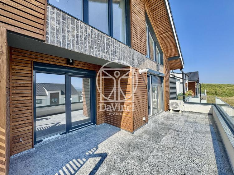 Penthouse 3 camere, intabulat, finisat la cheie , terasa 19 mp - 1