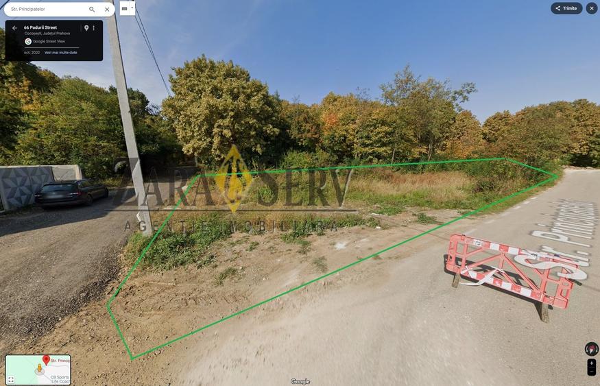 Teren Construcții intravilan de 800 mp, în Păulești