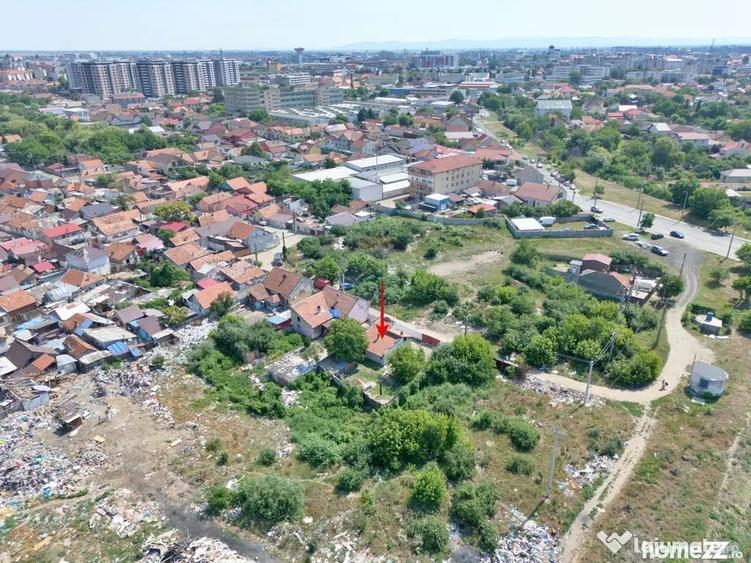 Casă cu 2 camere cu Teren 601 Mp în Central