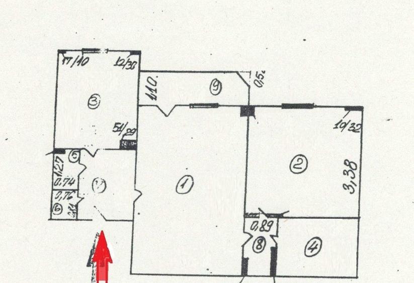 Apartament cu 2 camere semidecomandat, mobilat în Crângași
