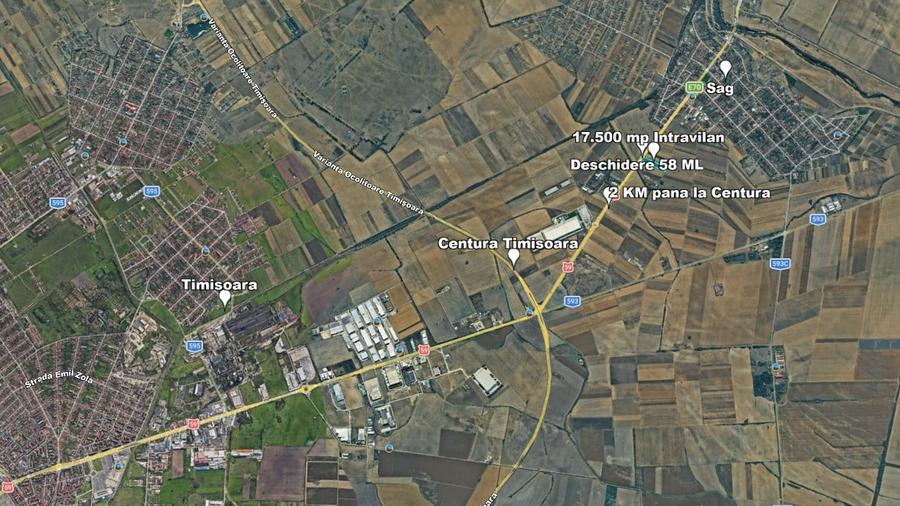 Teren Construcții intravilan de 17500 mp, în Șag