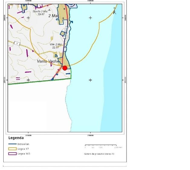 Teren Construcții intravilan de 531 mp, în Limanu