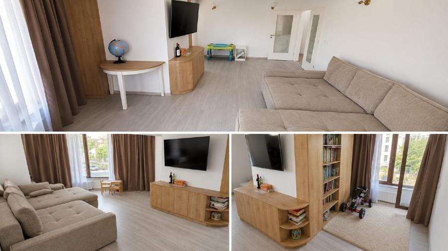 105 mp utili -3 camere -Vis-a-vis Metrou Jiului -Mobilat și utilat -Proprietar - 1