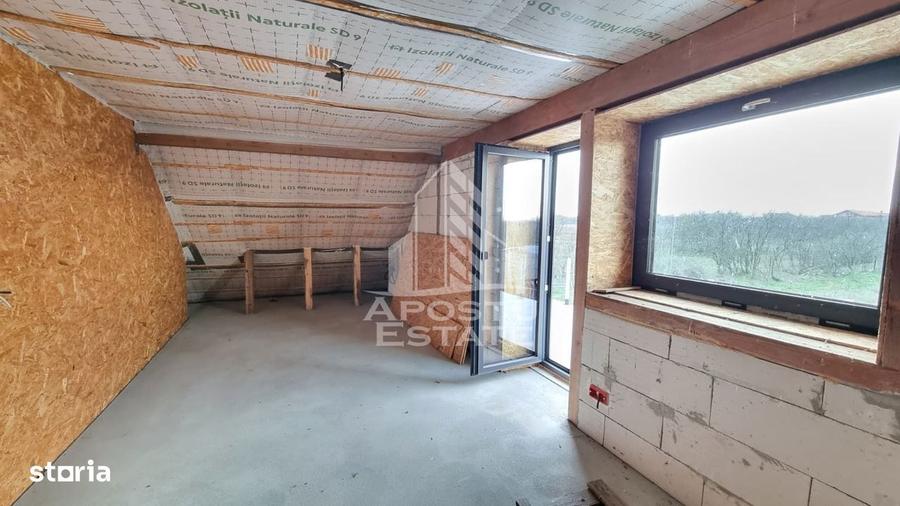 Casa individuala la rosu cu teren generos, Seceani - 9