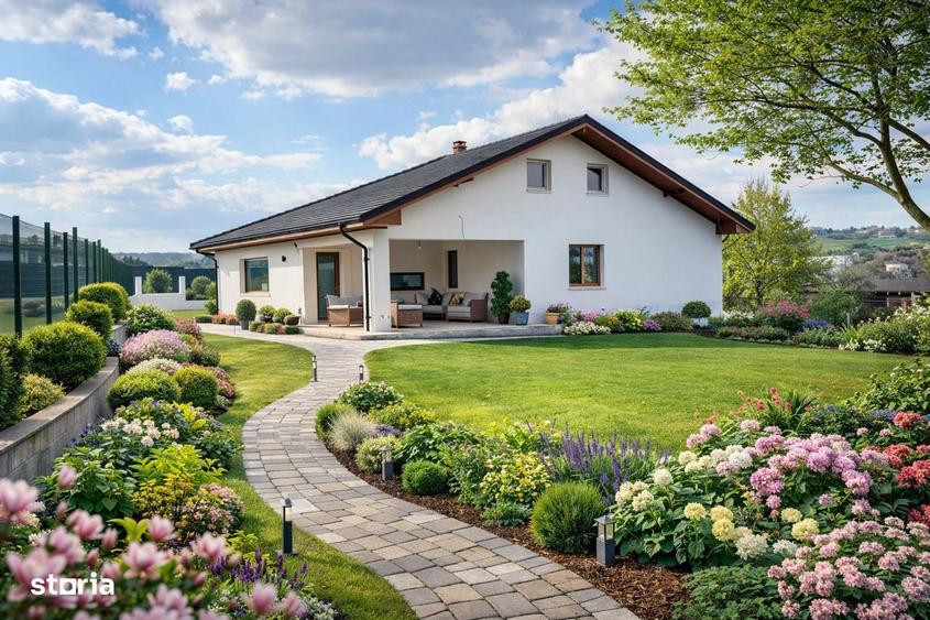 Casa parter ,4 camere, teren 1000mp Bucium langa padure - 16