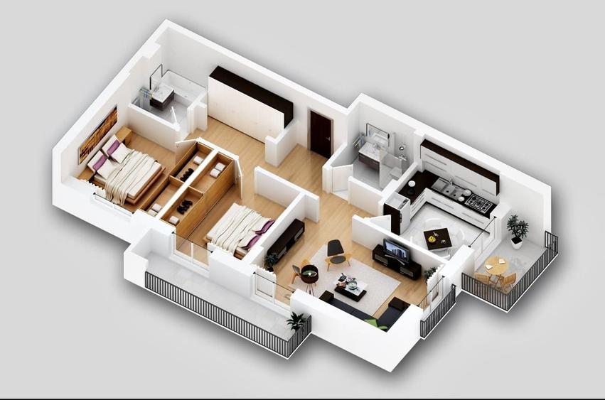 Oază de Confort și Eleganță: Apartament 3 Camere Decomandat- Comision 0% - 17