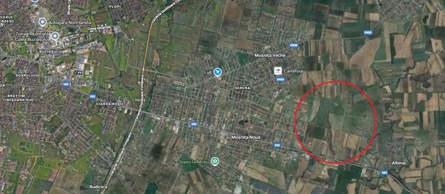 Mosnita Noua - Teren intravilan - S:833mp - FS:31m - 1