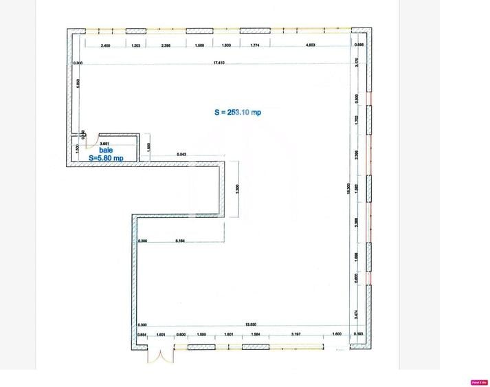 Spatiu comercial - open space - predare la alb - Calea Surii Mici - 3