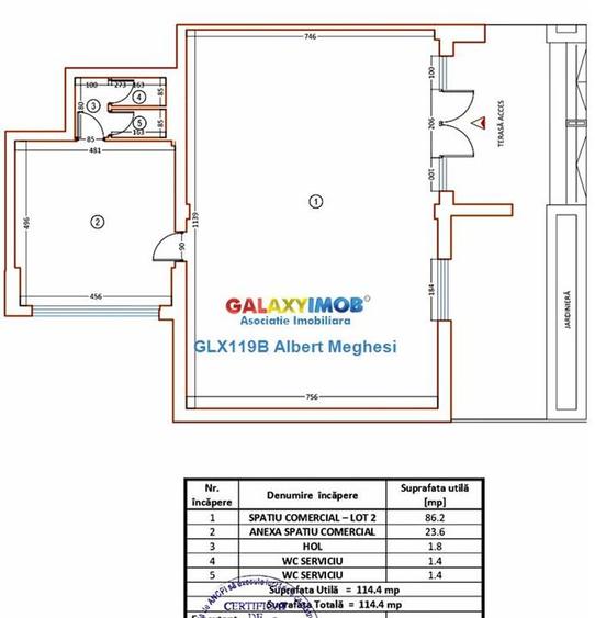 Investitie imobiliara - Spatiu comercial inchiriat Sisesti - 1