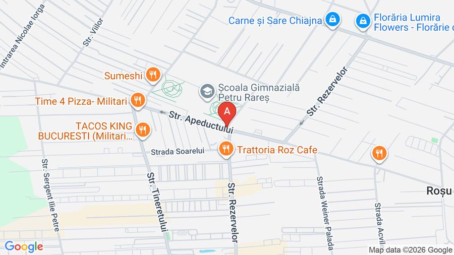 Militari Rezidence, str. Rezervelor, nr 54 Restaurant Trattoria Roz Cafe Garsoni - 1